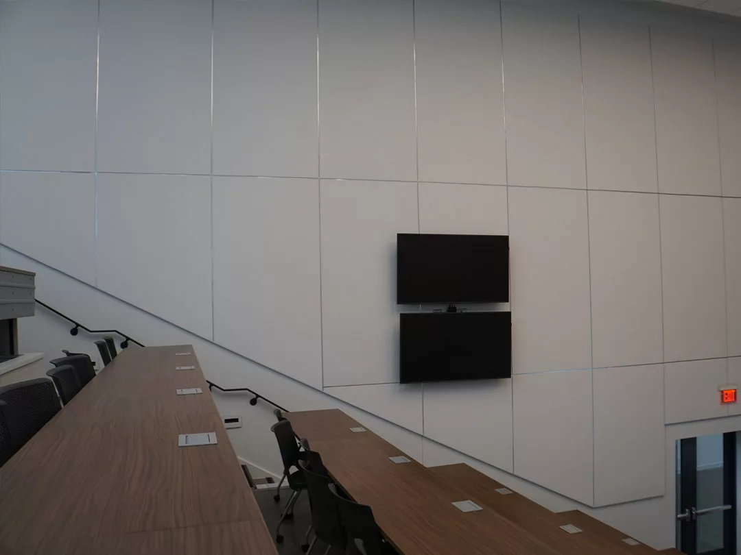 Wall Panels Improve Speech Intelligibility in Culinary School